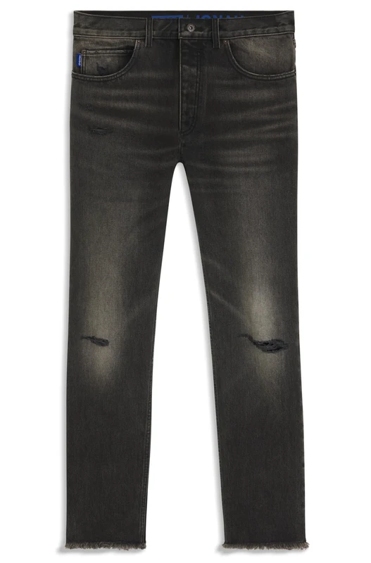 Hugo Men's Jonah Jeans_Trousers, 027dark Grey, 33 W/30 L