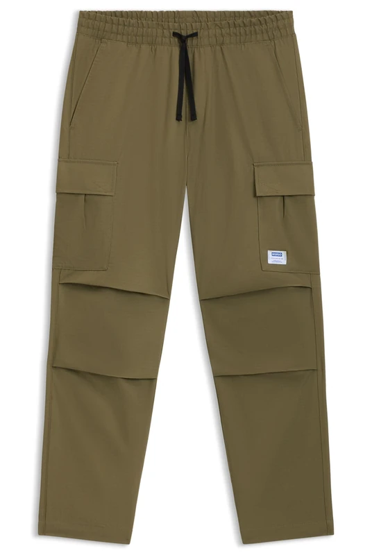 Hugo Men's Gadic242 Trousers_Flat, 345open Green, 3XL