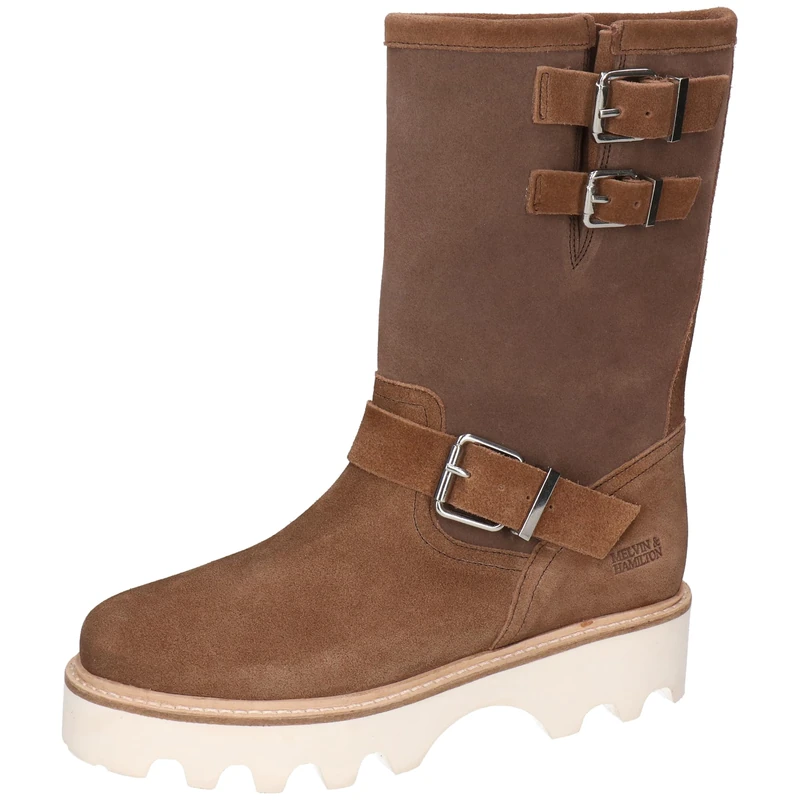 Melvin & Hamilton Women's Eliana 2 Chelsea Boot, Beige, 3.5 UK - Image 1
