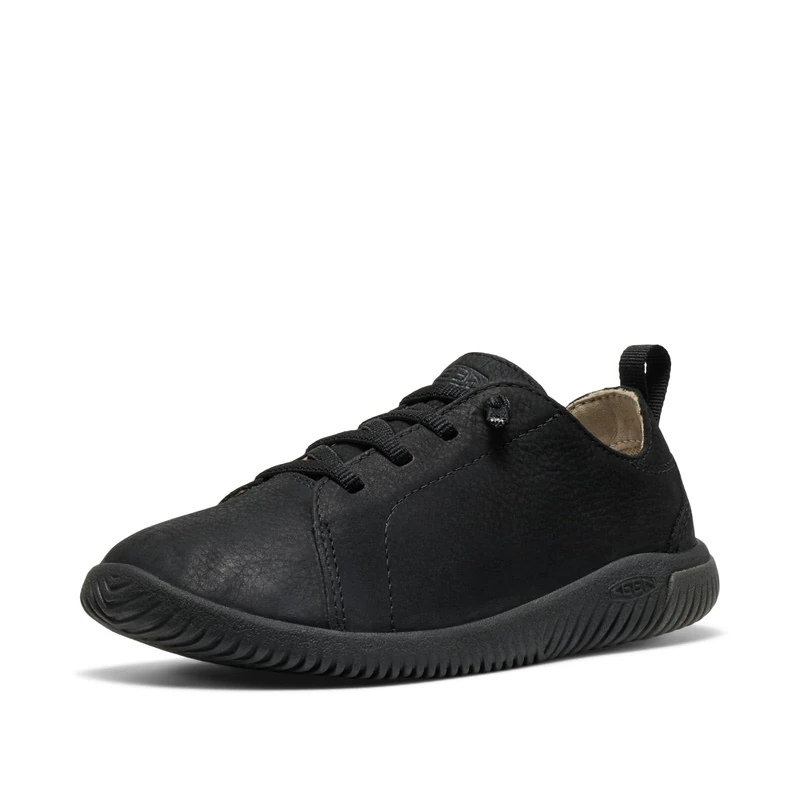 KEEN Unisex-Child KNX Lace Sneakers, Triple Black, 24