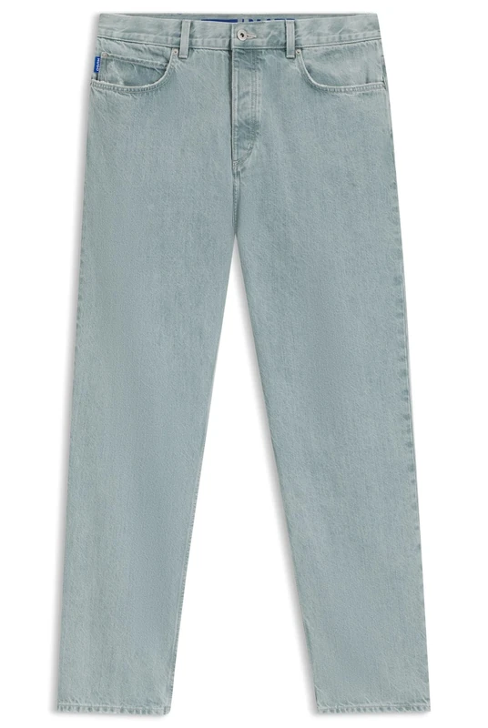 Hugo Men's Nate Jeans, 329bright Green, 35 W/30 L