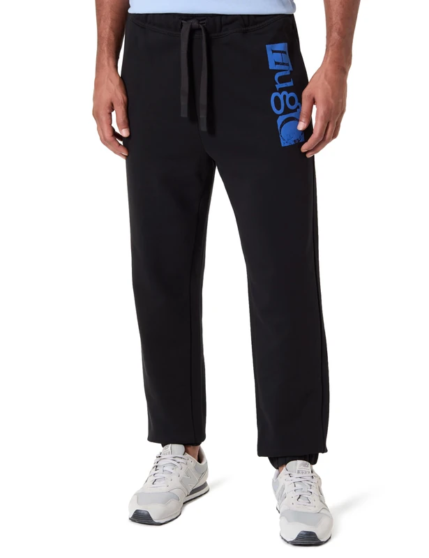 Hugo Men's Niltro Jersey Trousers, 001black, XS