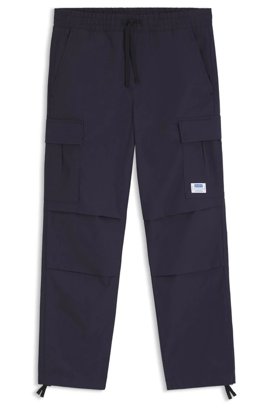 Hugo Men's Gadic242 Trousers_Flat, 415Navy, S