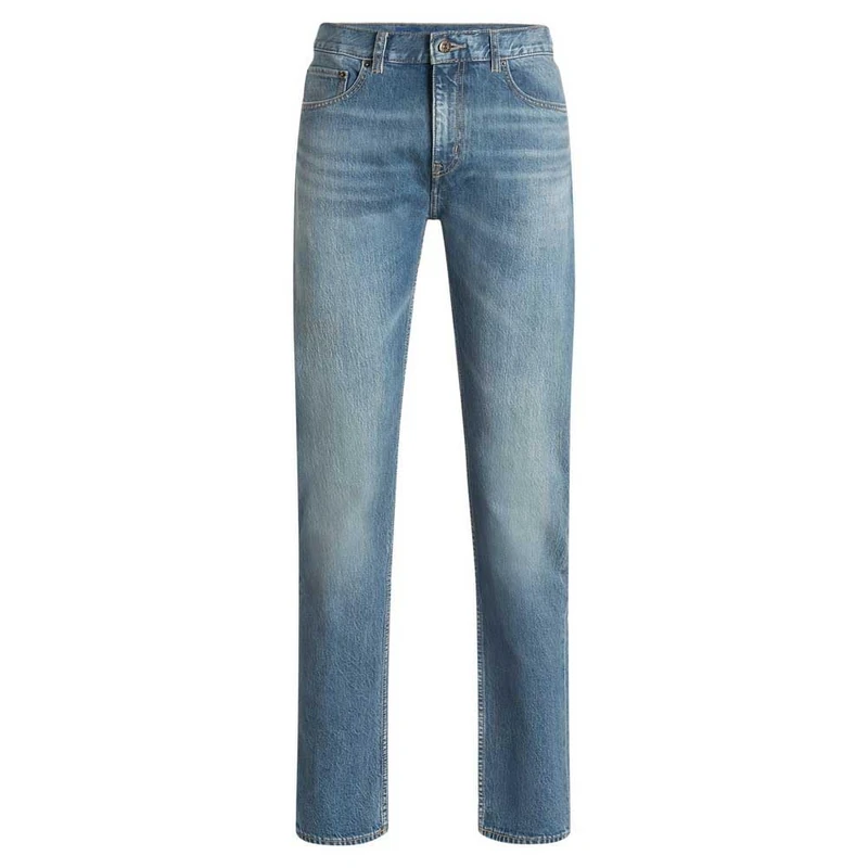 Hugo Men's Ash Jeans Trousers, Medium Blue, 36 W/32 L