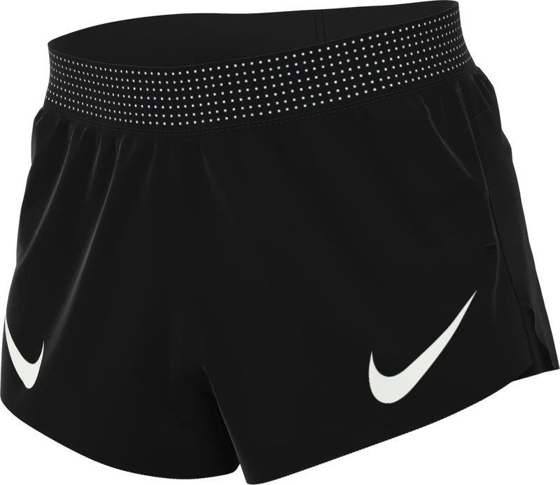 Nike Aeroswift FN3352-010 Dri-Fit ADV Running Shorts with Lining for Men (Approx. 10 cm), Black/Summit White, 2XL