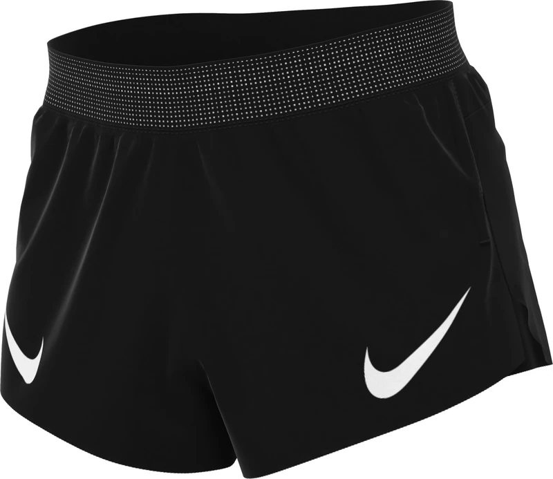 Nike Aeroswift Dri-Fit ADV Running Shorts with Lining for Men (Approx. 5 cm), Black/Summit White, FN3349-010, L