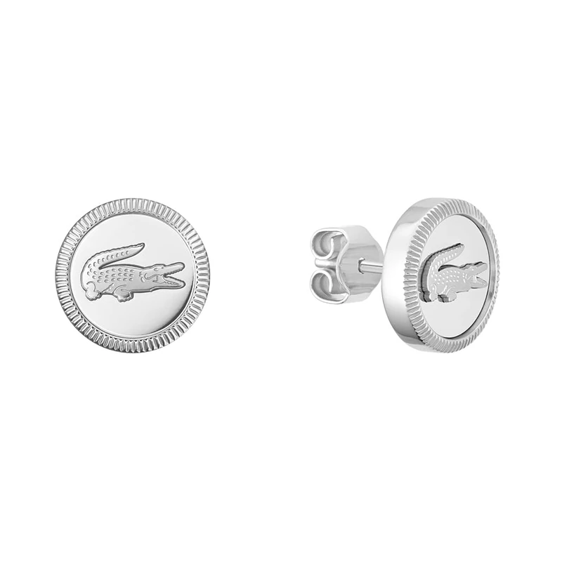 Lacoste Women's MEMENTO Collection Stud Earrings in Stainless Steel - 2040407 - Image 1