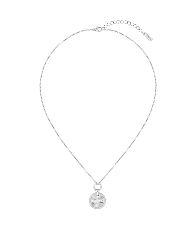 Lacoste Women's MEMENTO Collection Pendant Necklace in Stainless Steel - 2040402