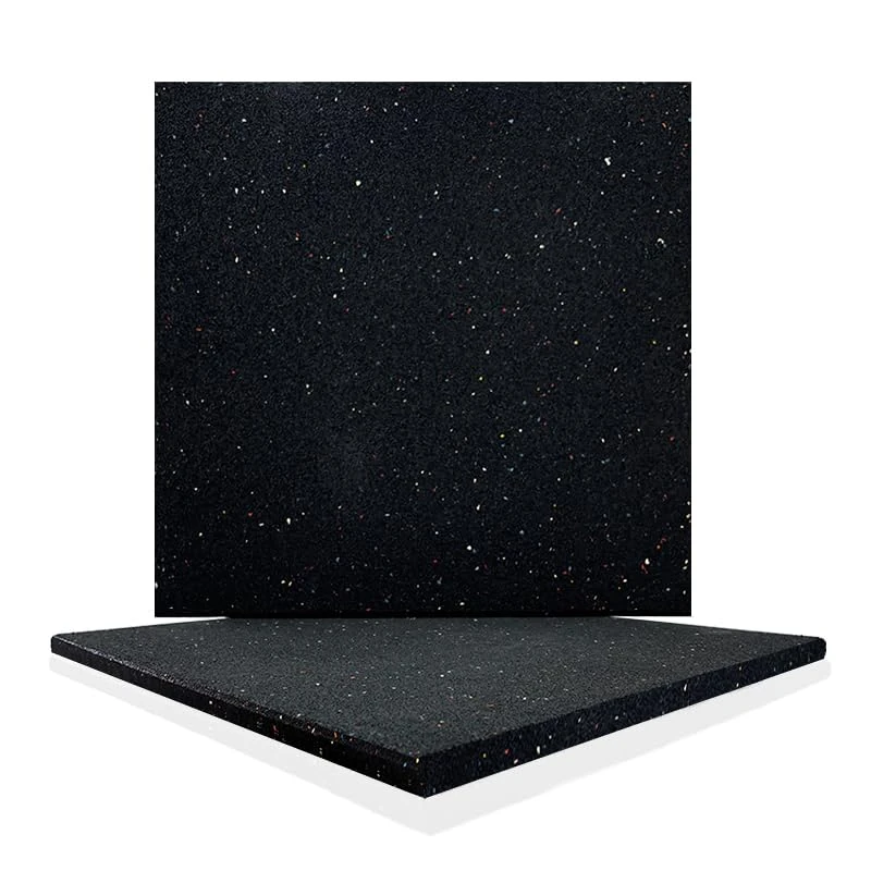2 Pack Heavy Duty Anti Vibration Pad Sound Absorbing Mat 19.7 x 19.7 Inch Rubber Vibration Pad for Washer, Dryer, Audio Equipment, Strength Training Equipment Mat