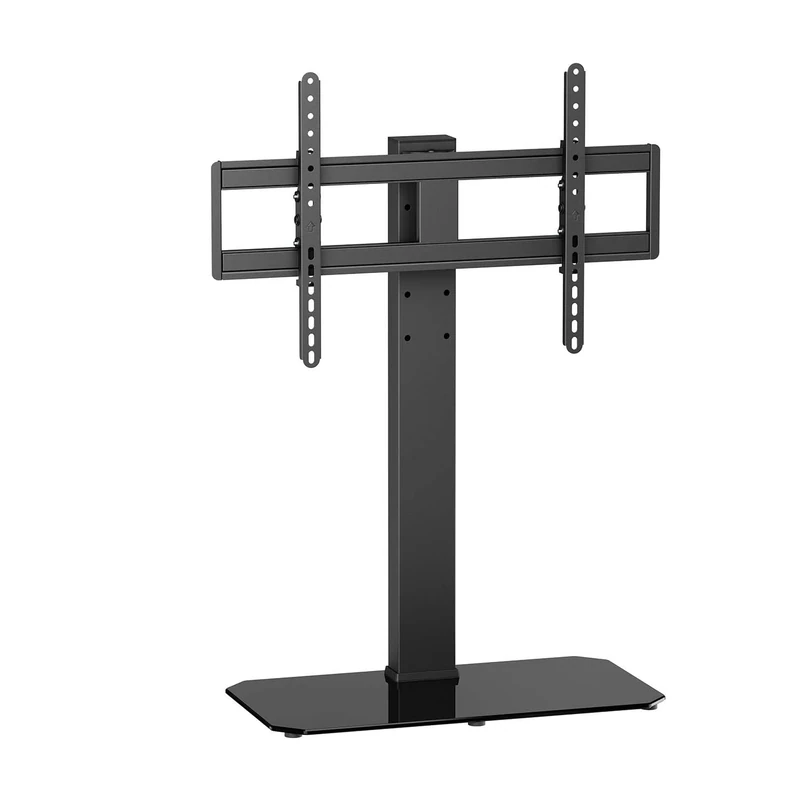 AISENS - DT86TS-291 - Eco Swivel and Tilt Table Stand for Monitor/TV 60 kg 43-86, Black