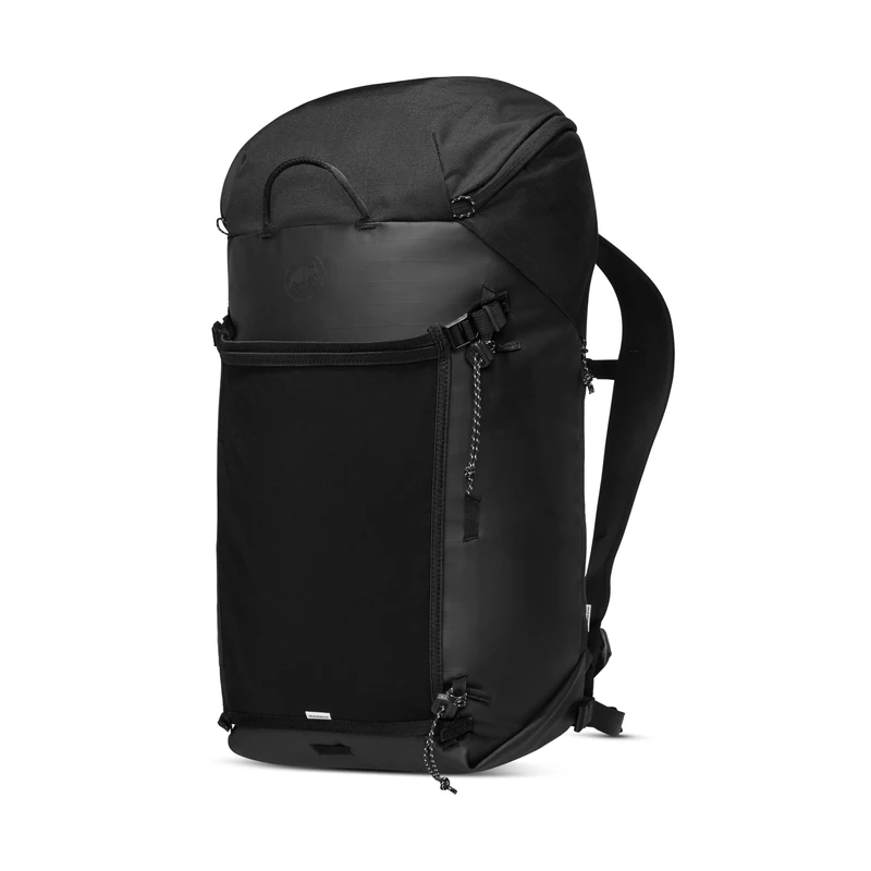 Mammut Alto 28 | Travel & Work Laptop Rucksack with Chest Strap and Trekking Pole Holder | Black, 28 L