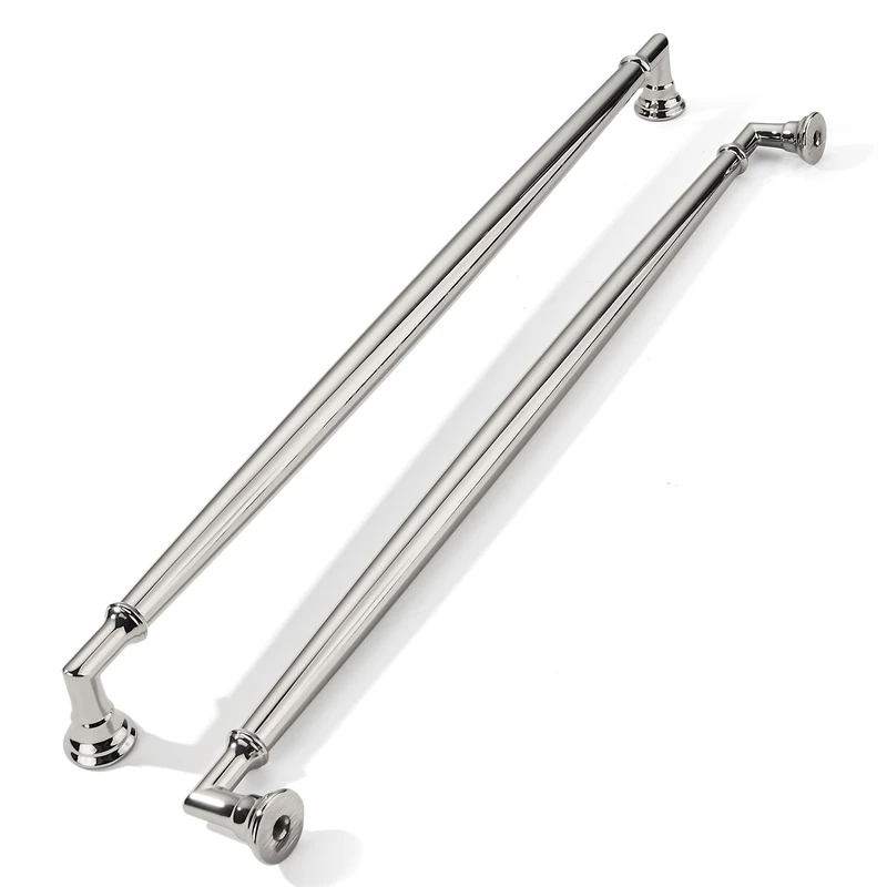 khtumeware 1 Pack Appliance Pull 18 Inch Polished Nickel Cabinet Pulls Heavy Duty Solid Cabinet Handles Kitchen Cabinet Hardware for Cupboard Drawer Handles