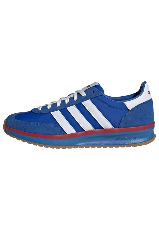 adidas Men's Run 70S 2.0 Shoes, Bright Royal/FTWR White/Better Scarlet, 10.5 UK