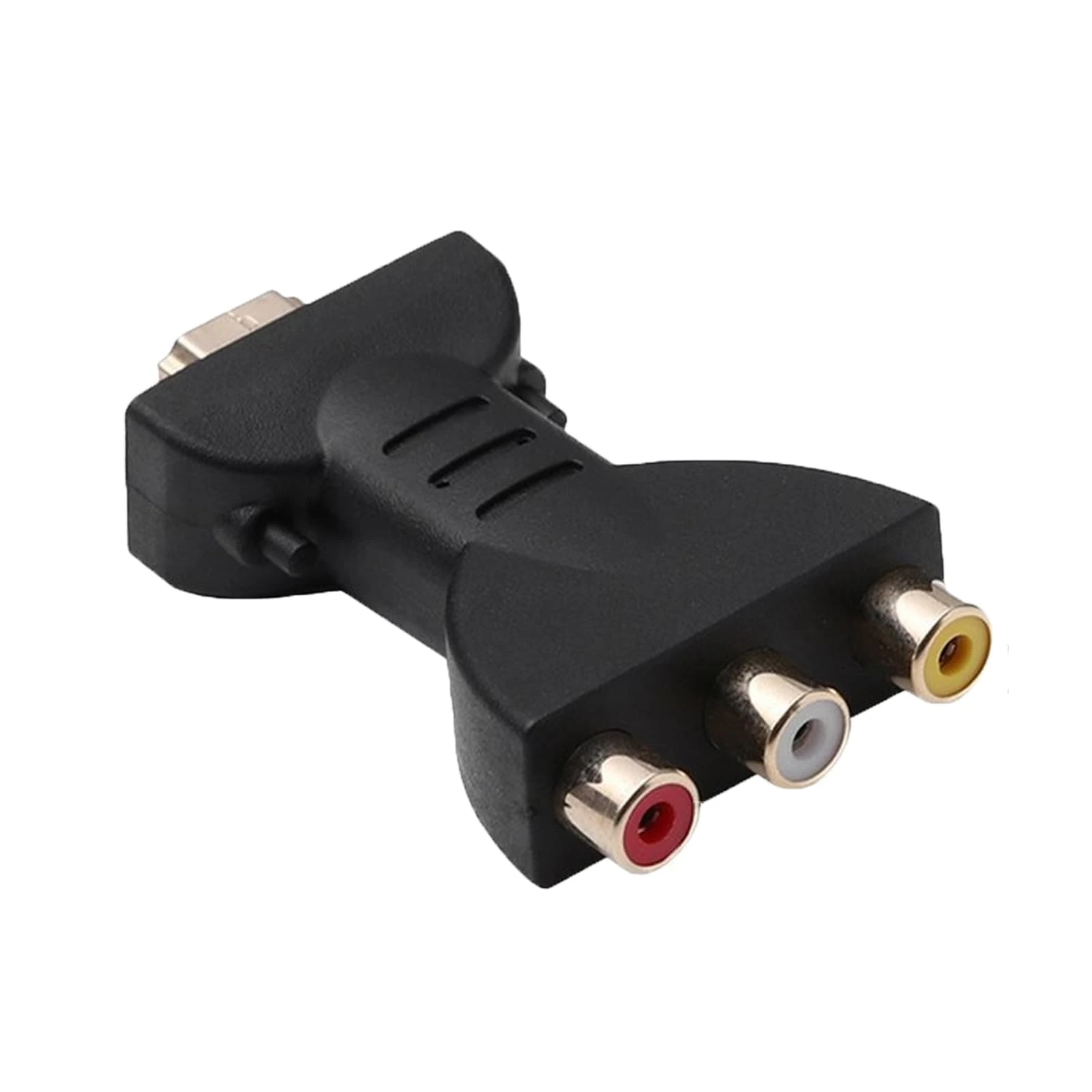 HDMI to AV Converter, HDMI to RCA Adapter Male Female RGB Adapter Gold Plated Interface Gold Plated Interface Red White Yellow 1080P High-Definition Audio Video Converter For Pc, Hdtv, Dvd, Projector