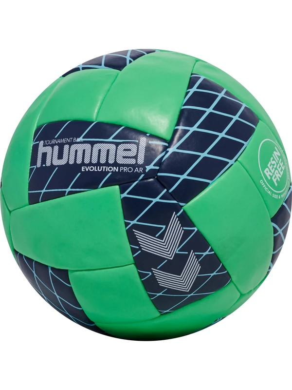 hummel hmlEVOLUTION Pro Handball Game Ball Green Blue, 2 Without Gender