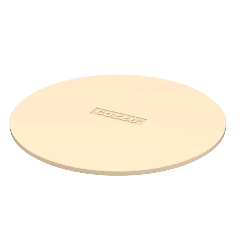 Cozze® 17 Inch Pizza Stone Diameter 42.5 x 1.0 cm - Pizza Stone for Pizza Ovens and Grill - Crispy Pizza at Home - Ideal for Rotating Pizza Ovens - Perfect Enjoyment at Home