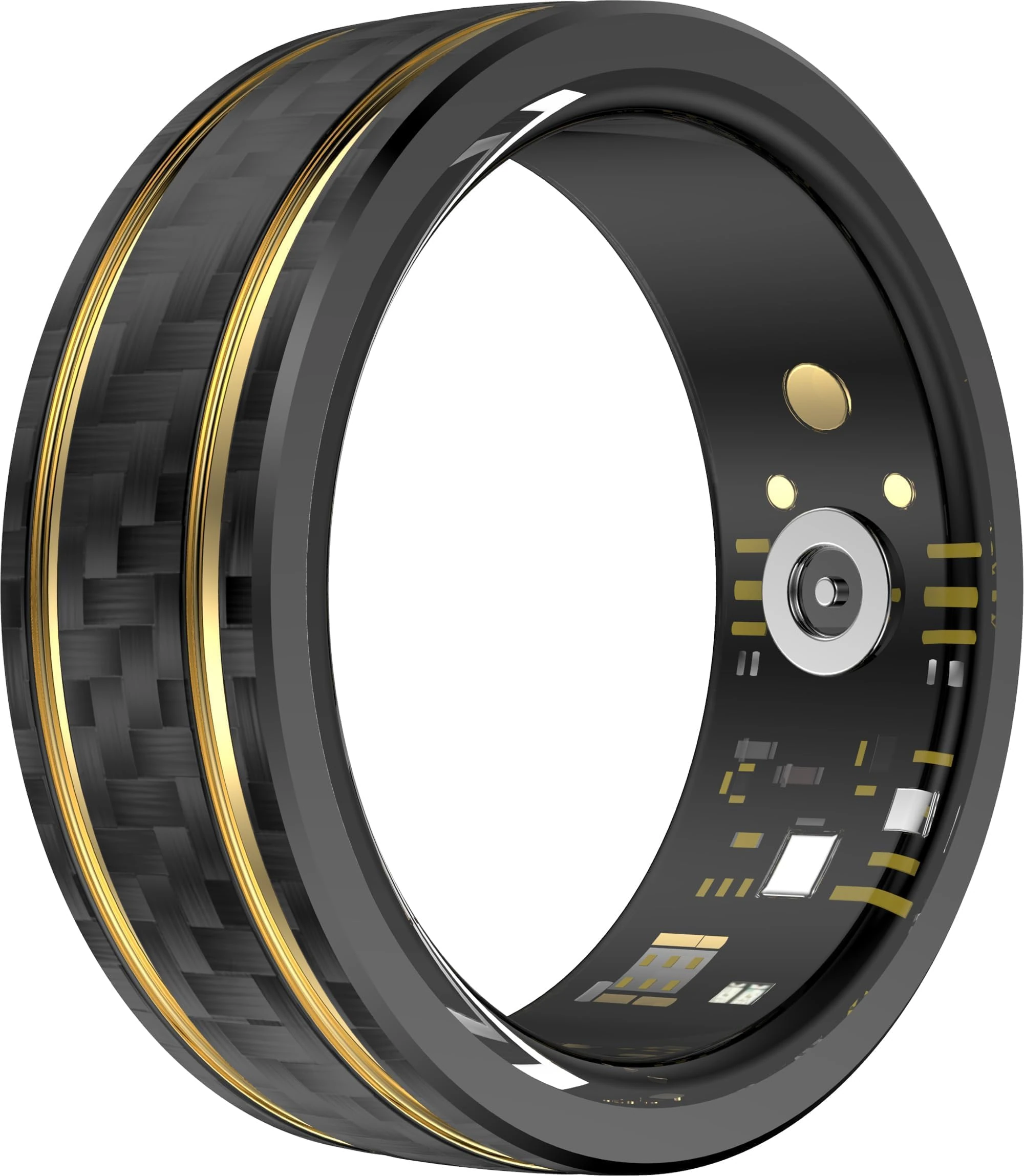 findtime Smart Ring Heart Rate Monitor Blood Pressure Ring Sleep Tracker Blood Oxygen Fitness Tracker Pedometer Step Counter Calories Fitness Ring Waterproof Health Smart Rings for Men Women