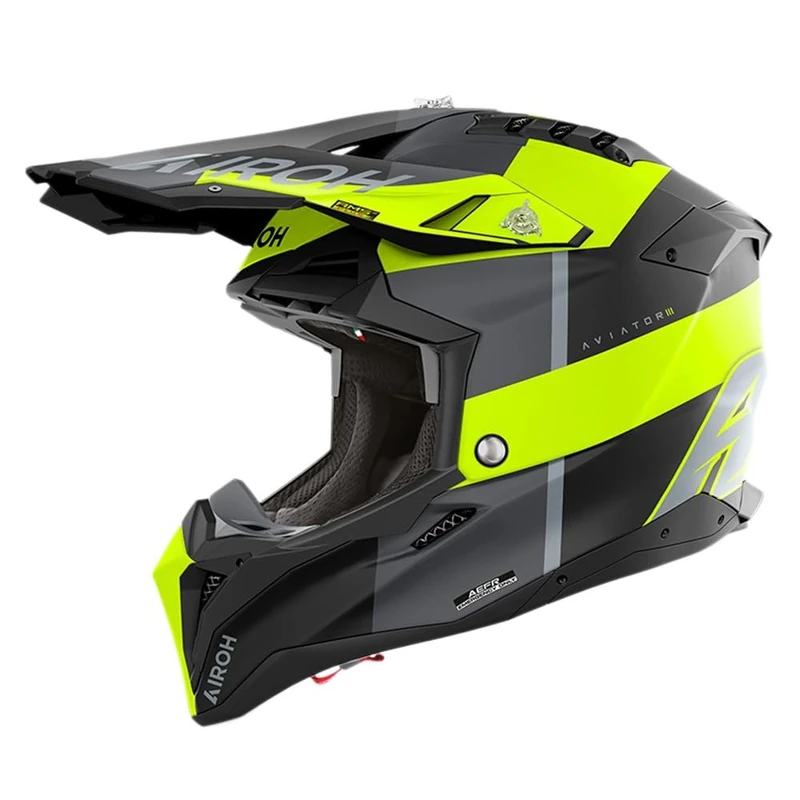 AIROH AVIATOR 3 MONARCH YELLOW MATT XL