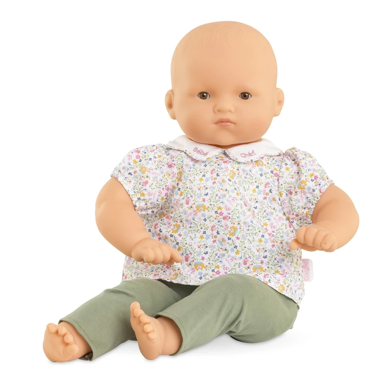 Corolle Mon Grand Poupon Bébé Chéri, 52 cm, Soft Body Doll with Sleeping Eyes, Can Wear Real Baby Clothes, Vanilla Fragrance, 52 cm, from 2 Years
