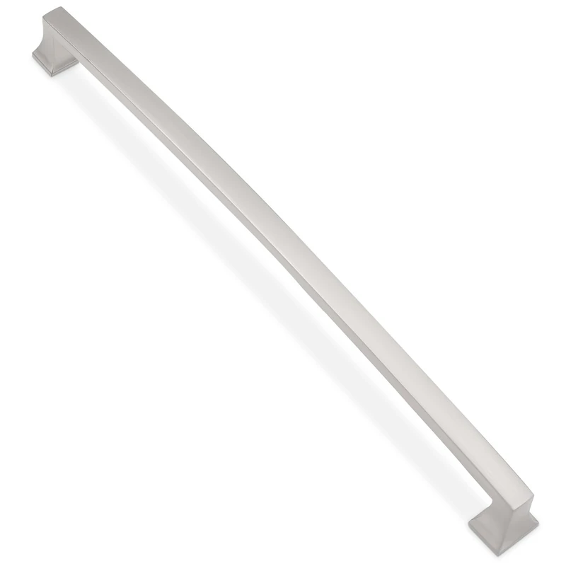 BUKOBYHE 6 Pack 12-5/8 Inch(320mm) Cabinet Pulls Brushed Satin Nickel Kitchen Cabinet Pulls Drawer Pulls Solid Cabinet Hardware