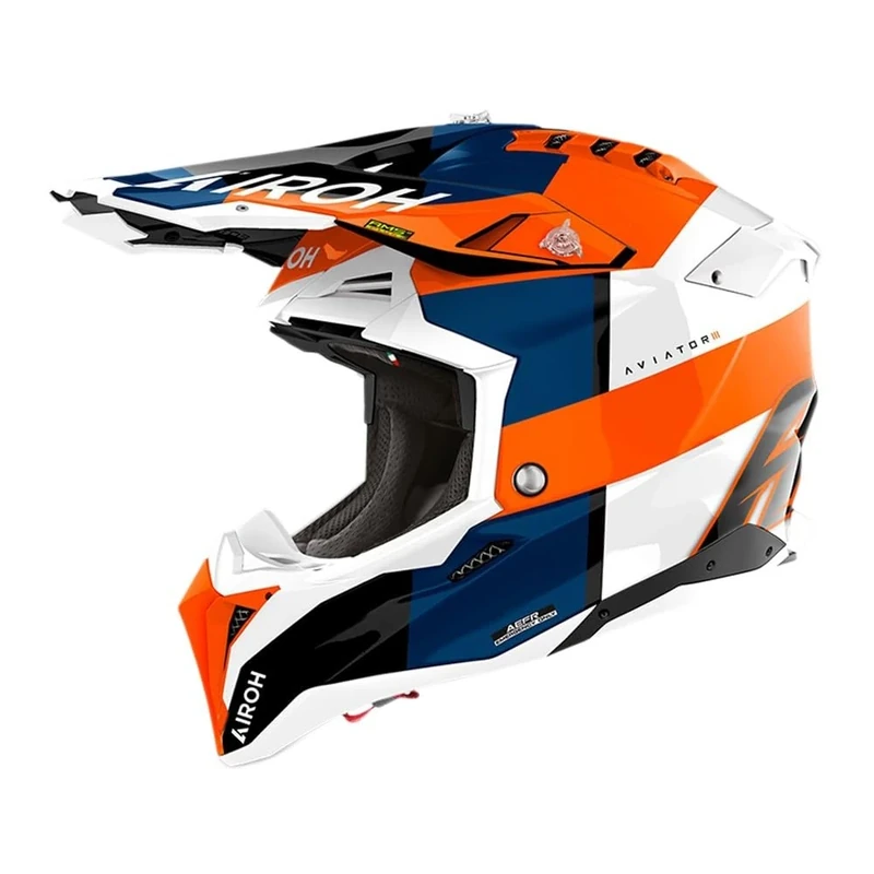 AIROH Aviator 3 Monarch Orange Gloss L