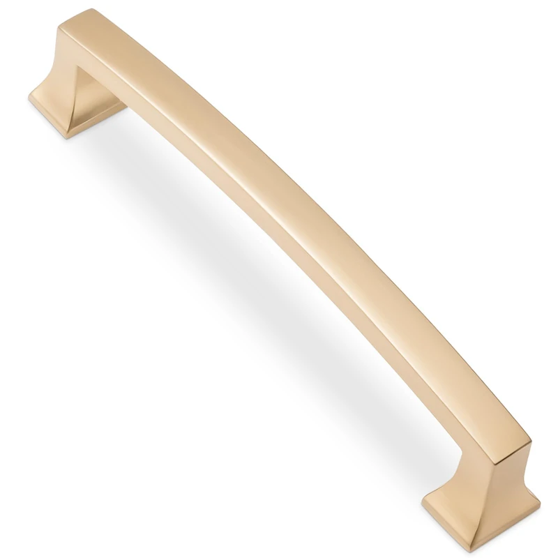 BUKOBYHE 10 Pack 5 Inch(128mm) Cabinet Pulls Champagne Bronze Kitchen Cabinet Pulls Drawer Pulls Solid Cabinet Hardware
