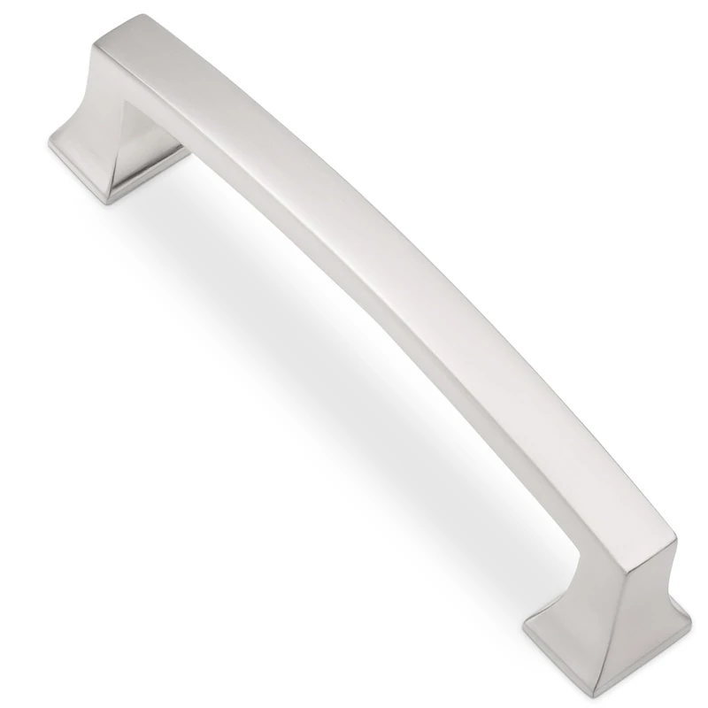 BUKOBYHE 10 Pack 4 Inch(102mm) Cabinet Pulls Brushed Satin Nickel Kitchen Cabinet Pulls Drawer Pulls Solid Cabinet Hardware