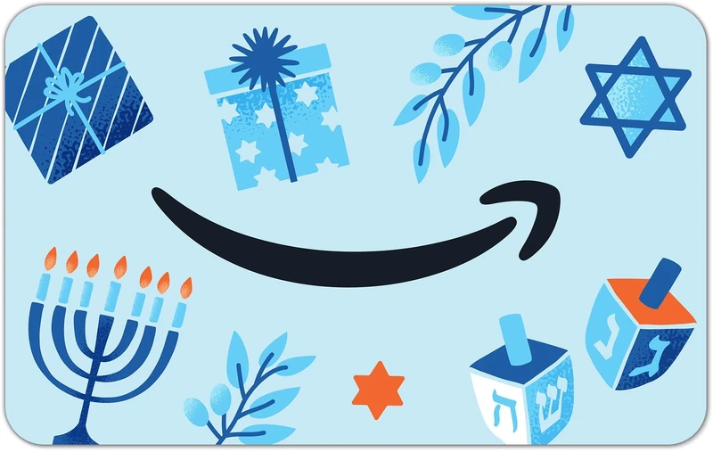 Amazon Digital Gift Card - Hanukkah Traditions - (Digital Delivery) - Image 1