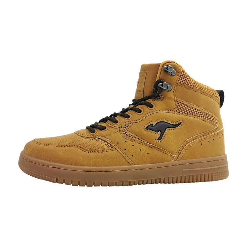 KangaROOS Unisex's K-Watch Bliz Sneaker, tan, 8 UK