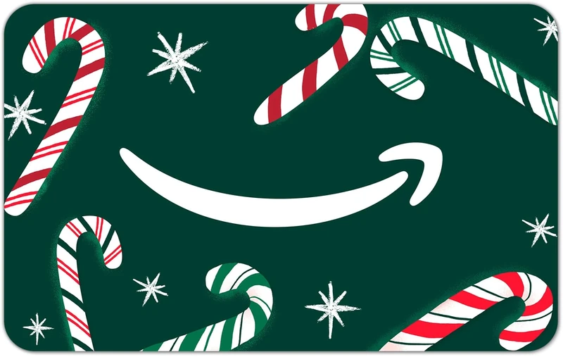 Amazon Digital Gift Card - Candy Canes - (Digital Delivery)