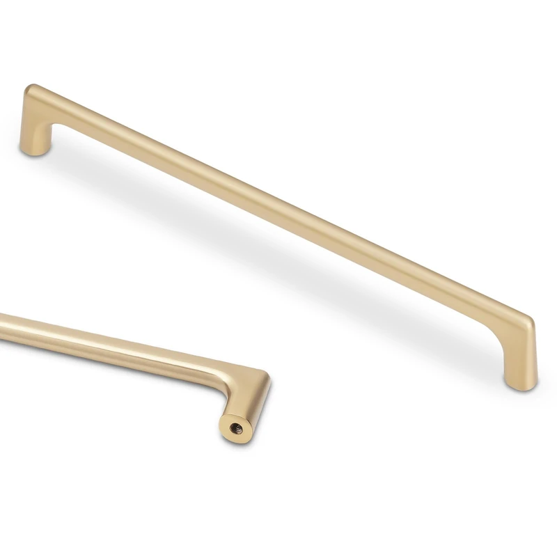 BUKOBYHE 10 Pack 7-1/2 Inch(192mm) Cabinet Pulls Champagne Bronze Kitchen Cabinet Pulls Drawer Pulls Solid Cabinet Hardware