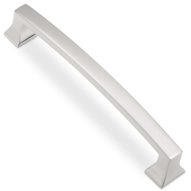 BUKOBYHE 10 Pack 5 Inch(128mm) Cabinet Pulls Brushed Satin Nickel Kitchen Cabinet Pulls Drawer Pulls Solid Cabinet Hardware
