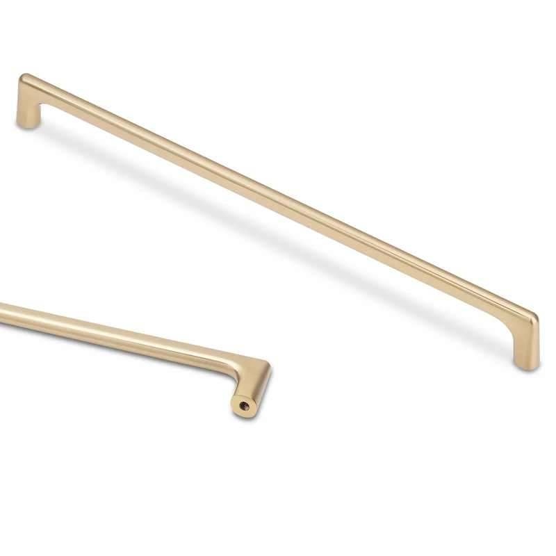 BUKOBYHE 6 Pack 10 Inch(254mm) Cabinet Pulls Champagne Bronze Kitchen Cabinet Pulls Drawer Pulls Solid Cabinet Hardware