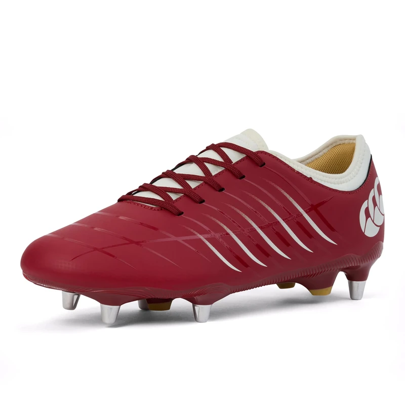 Canterbury Unisex Adult CCC Phoenix 2.0 Team Boots, Red, 8.5