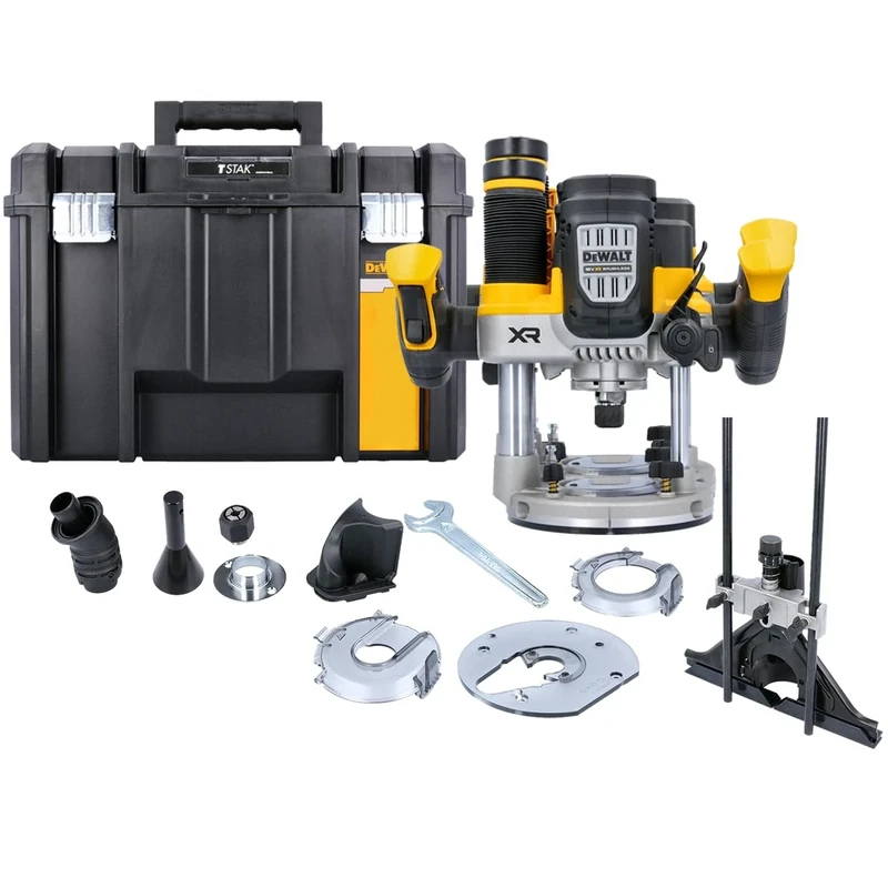 DeWalt DCW620NT 18V XR Cordless Brushless 1/2" Plunge Router in Tstak VI Deep Carry Case