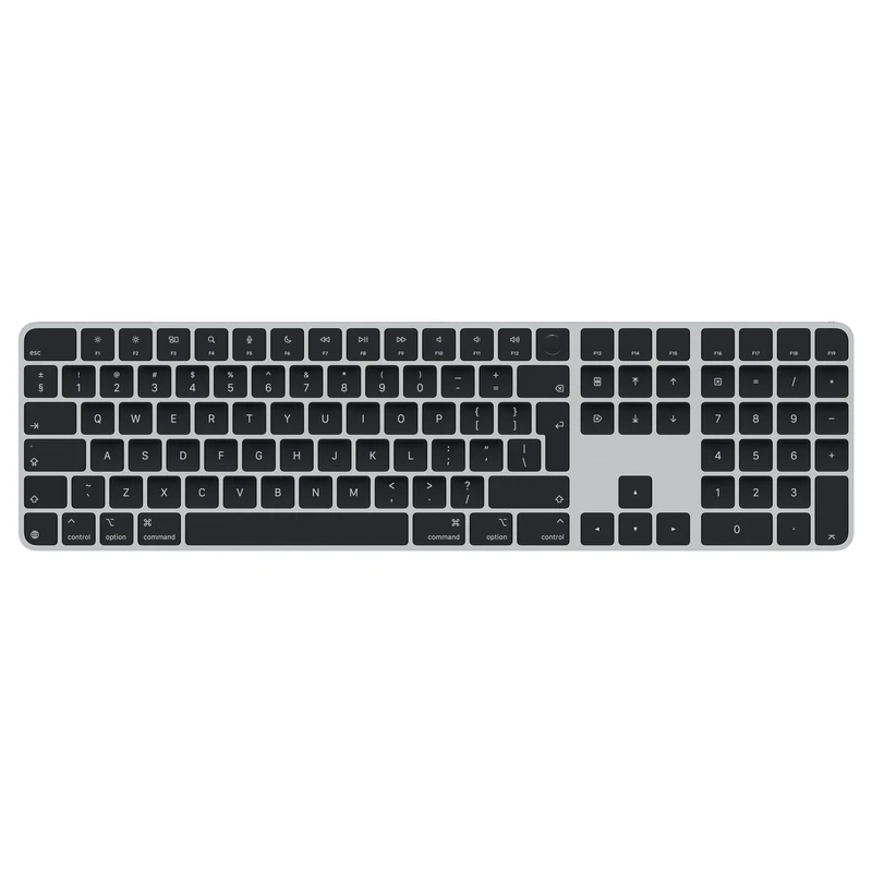 Apple Magic Keyboard with Touch ID and Numeric Keypad for Mac models with Apple silicon - International English - Black Keys