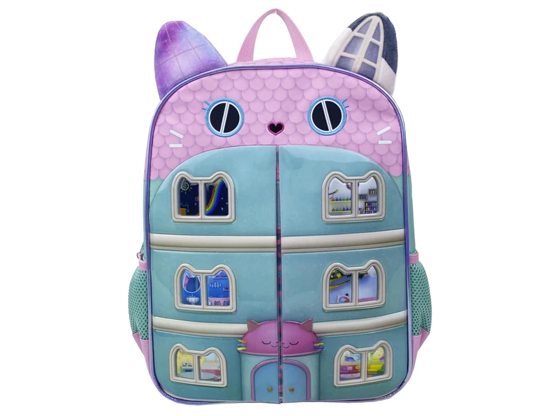 CYPBRANDS Gabby, Backpack, Children's Backpack, Magnetic Caps, Nursery, Preschool, Multicoloured, Official Product, multicoloured, One Size