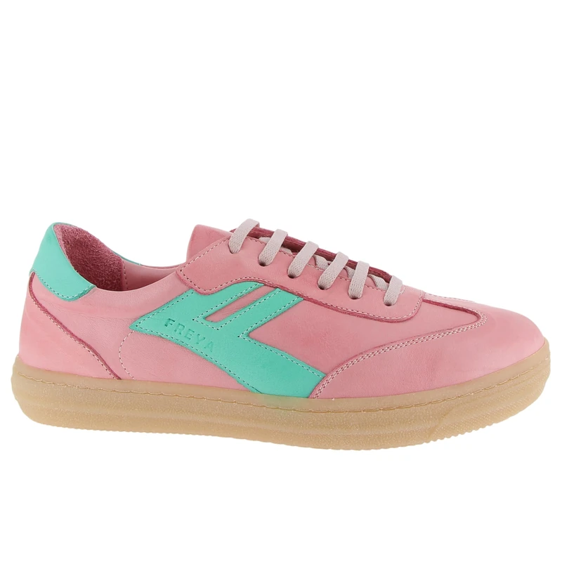 Andrea Conti Women's Damen Low Top Sneaker Freya, Pink Emerald, 6.5 UK