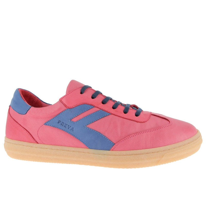 Andrea Conti Women's Damen Low Top Sneaker Freya, Coral Denim, 7.5 UK