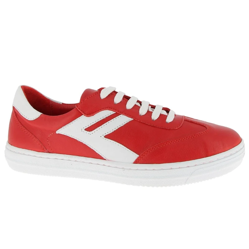 Andrea Conti Women's Damen Low Top Sneaker Freya, Chili White, 7.5 UK