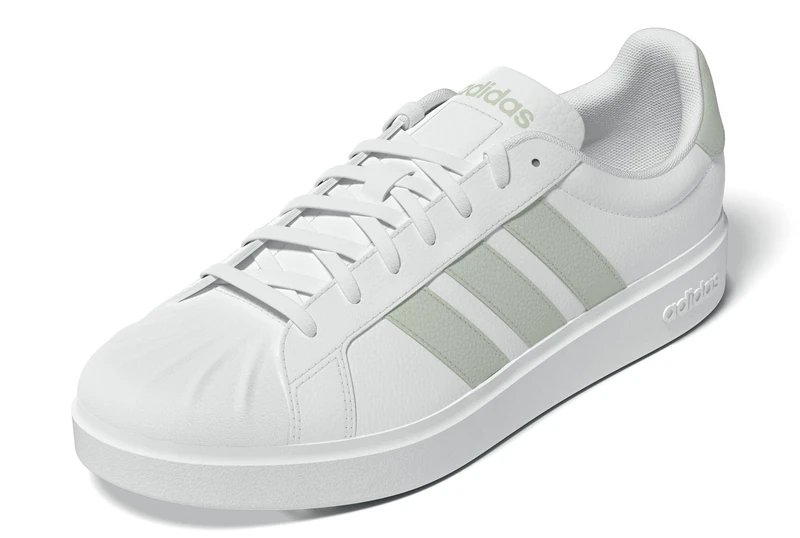 adidas Women's Street Talk Shoes, FTWR White/Linen Green/FTWR White, 5 UK