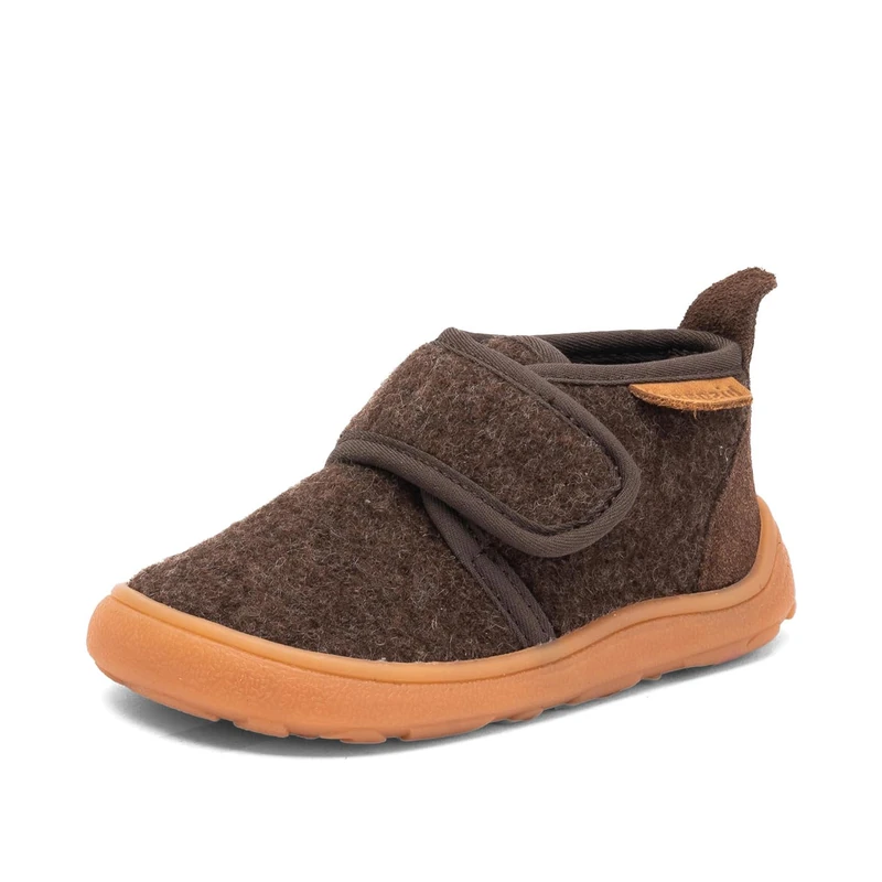Bisgaard Unisex Kid's Barefoot Basic Sneaker, Brown, 13 UK Child