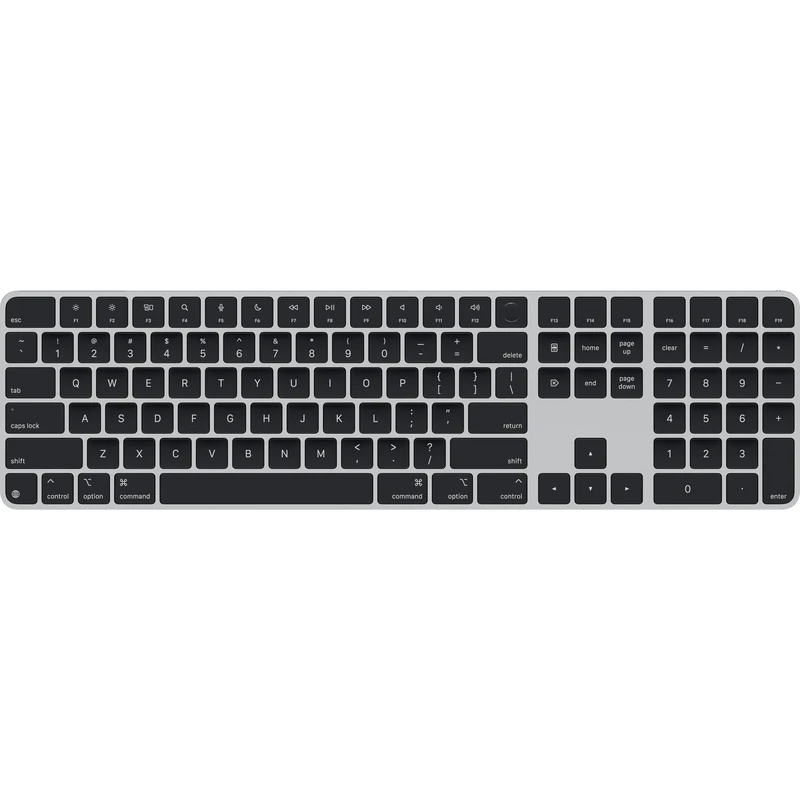 Apple Magic Keyboard with Touch ID and Numeric Keypad for Mac models with Apple silicon - US English - Black Keys