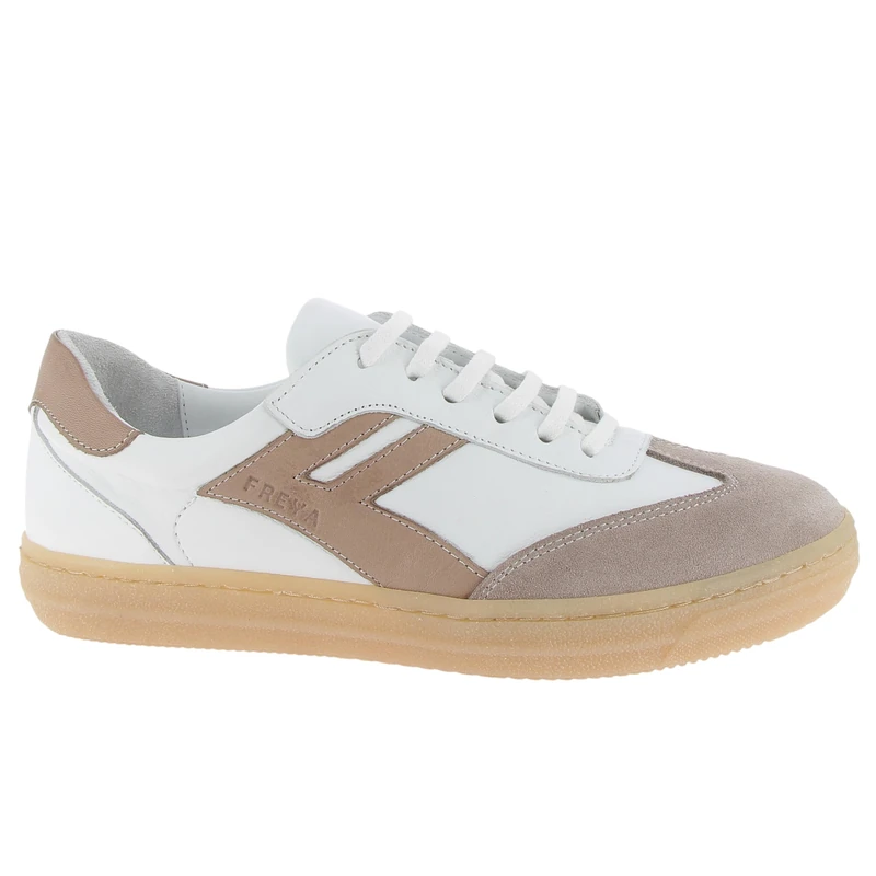 Andrea Conti Women's Damen Low Top Sneaker Freya, White D Stone, 6.5 UK