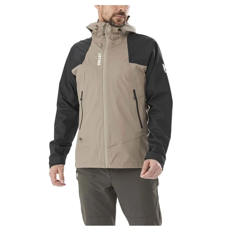 MILLET Men's Fitz Roy Jacket, DORITE/Black, XL