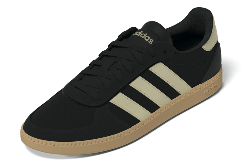 adidas Women's BREAKNET Sleek Shoes - Core Black/Cyber Met.