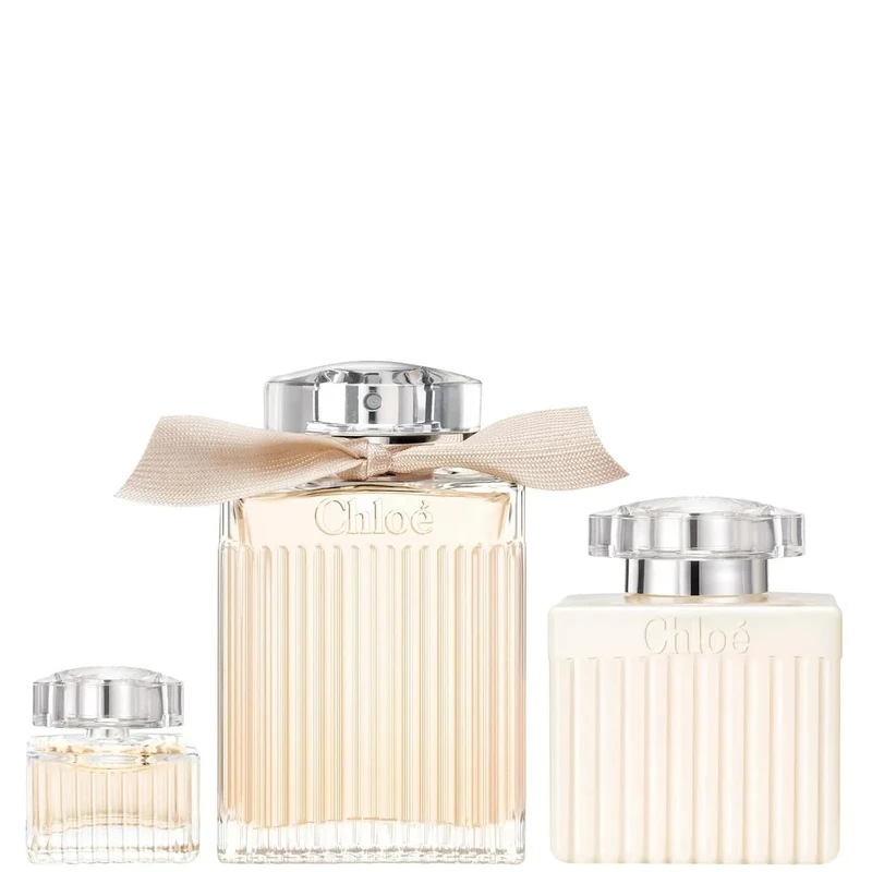 Chloe by Chloe for Women - 3 Pc Gift Set 3.3oz EDP Spray, 0.16oz EDP Splash (Mini), 3.4oz Body Lotion
