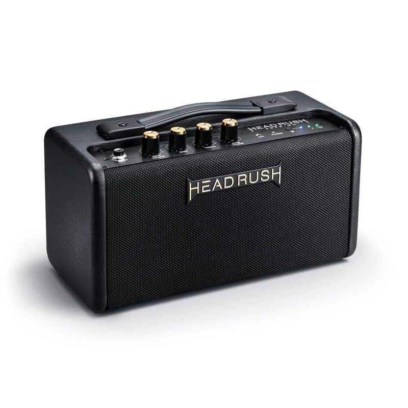 HeadRush FRFR-GO - 30W Electric and Bass Guitar Amplifier with Dual 3" Speakers, Bluetooth and Rechargeable Battery, for Multi-FX/Amp Modeling Pedals