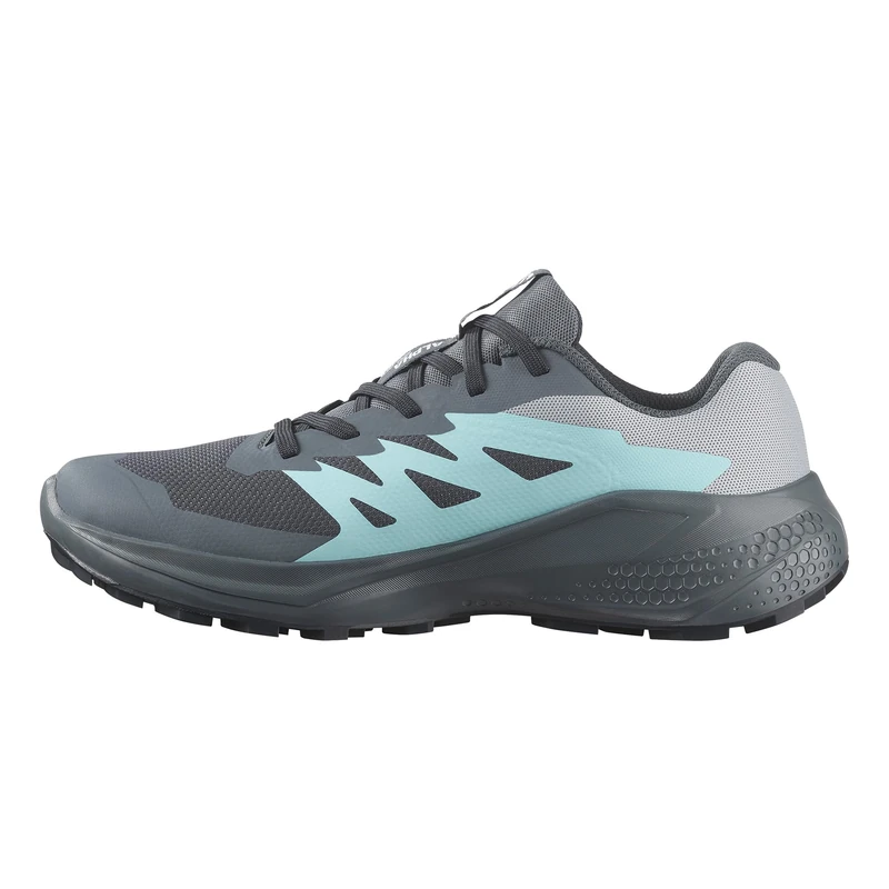 Salomon Womens Alphaglide Gore-TEX, Versatile Trail Running Shoes for Comfort, Perfect for Walking & Trail Running for Outdoors Adventures, Dark Green, 7.5