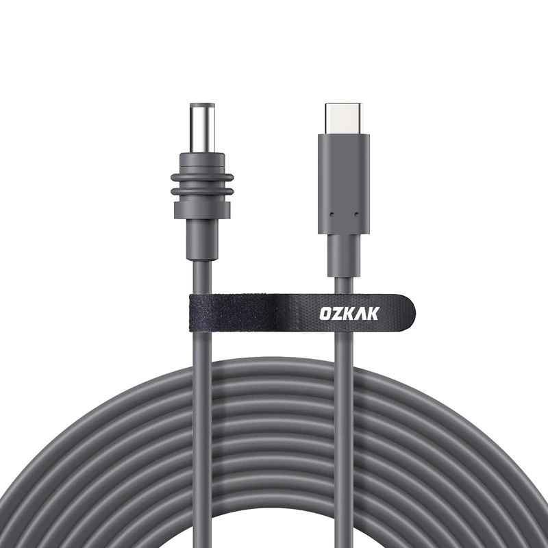 Ozkak Starlink Mini Power Cable 10M USB C to DC Cord Type C to DC, DC Power Cable Direct to USB-C for Starlink Mini Work with 100W+ PD Source Waterproof 18AWG